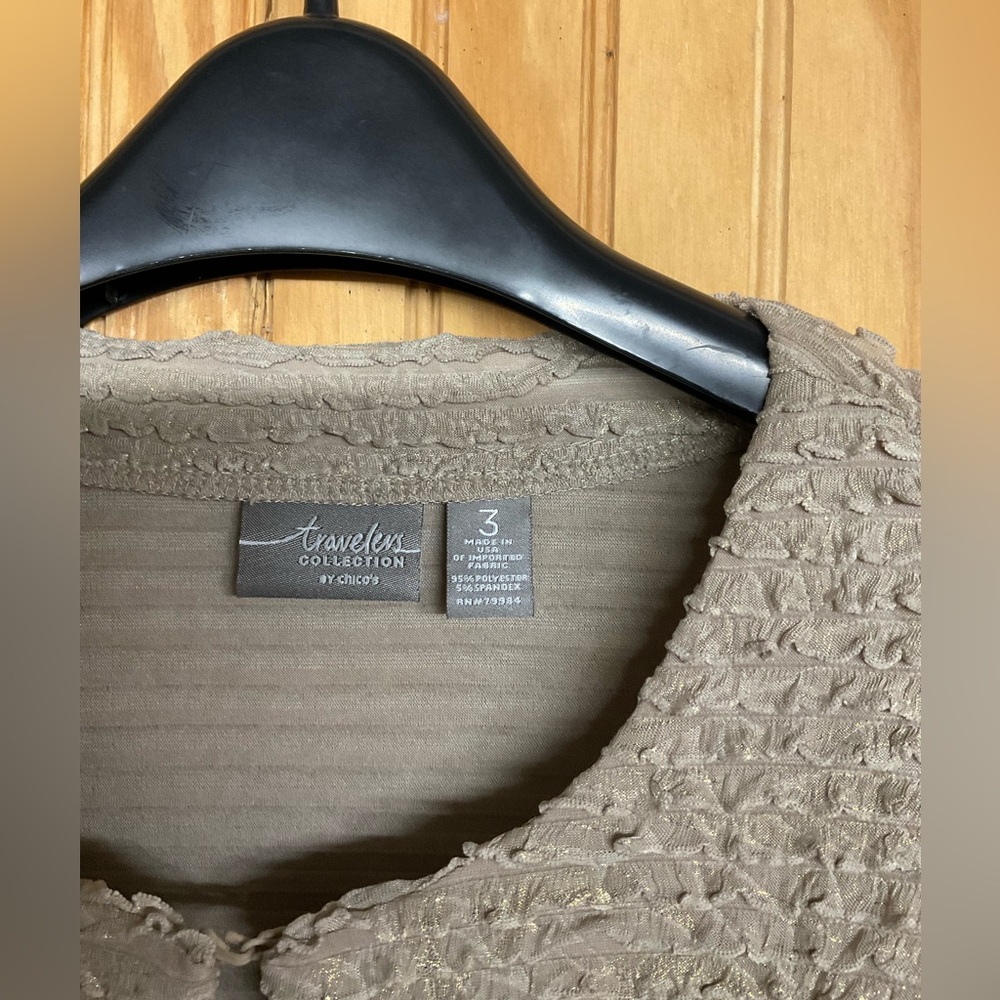 Chico's Elegant Textured Jacket - image 2